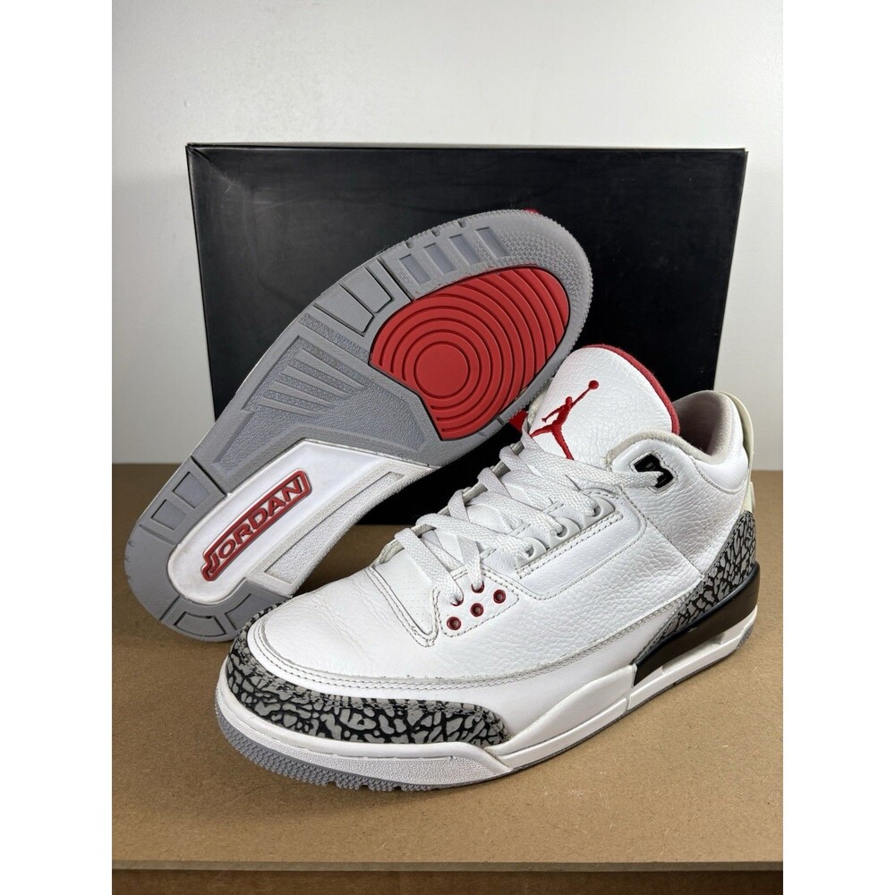 Nike Air Jordan 3 88 White Cement 2013 580775-160 Men's Size 10